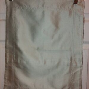 SFERRA GIOTTO 100% EGYPTIAN 590TC COTTON BOUDOIR SHAMS SEAMIST GREEN 16x20 ITALY